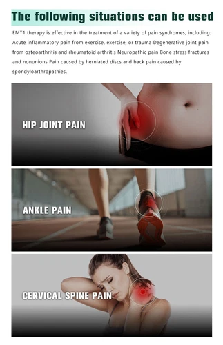 Máquina de masaje portátil EMTT fisioterapia magnetoterapia alivio del dolor - Imagen 6 de 6