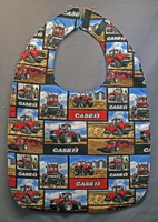Adult, Special Needs Bib Case Tractor Handmade Adult, Special Needs Bib Case Tractor Handmade