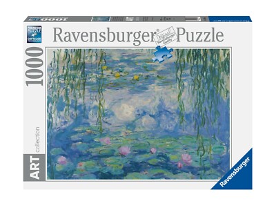 RAVENSBURGER PUZZLE*1000 TEILE*ART COLLECTION*SOROLLA*WATERLILLES*RARITÄT*OVP