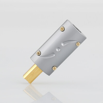Viborg Gold Plated Super Speed USB B 2.0 Male Plug DIY Hifi Cable Connector