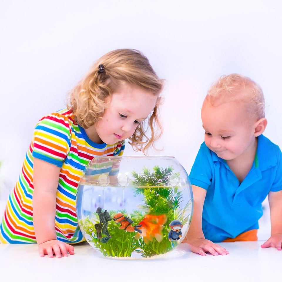 3pcs Aquarium Diver Ornaments Floating Aquarium Accessories Aquarium