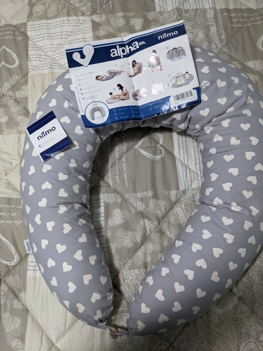 Cuscino Gravidanza A U Niimo - Per Dormire E Allattamento, Cotone 100%, Lavabile - Foto 6