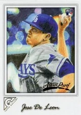 2017 Topps Gallery Artist Proof #54 Jose De Leon NM-MT Rays ID:5386