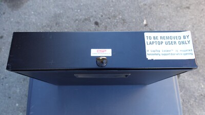 Laptop Locker Box W/ Keys ~ Home, Office, Auto Automobile Mountable Gun PC MAC