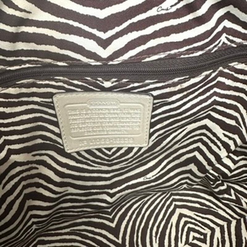 Coach Python Straw Natalie Tote - image 7