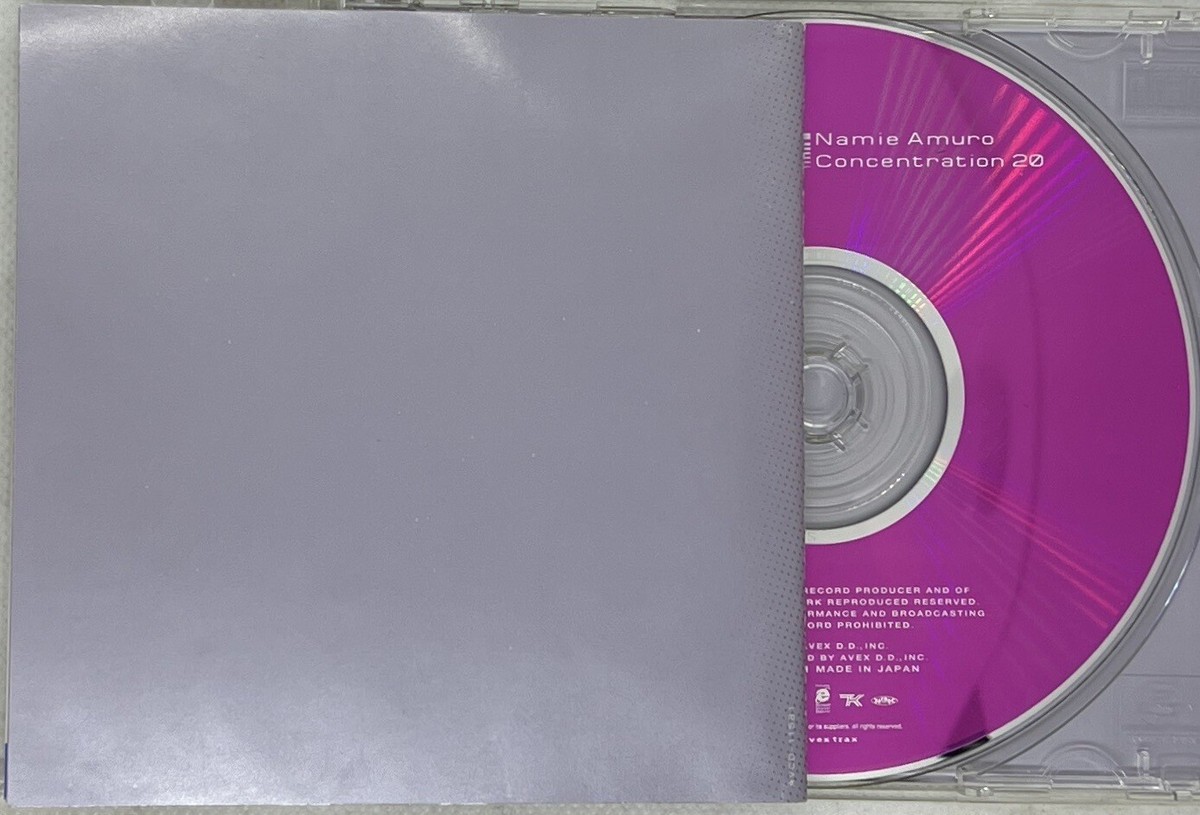 Concentration 20 by Namie Amuro (CD, 1997) 安室奈美恵, J-POP