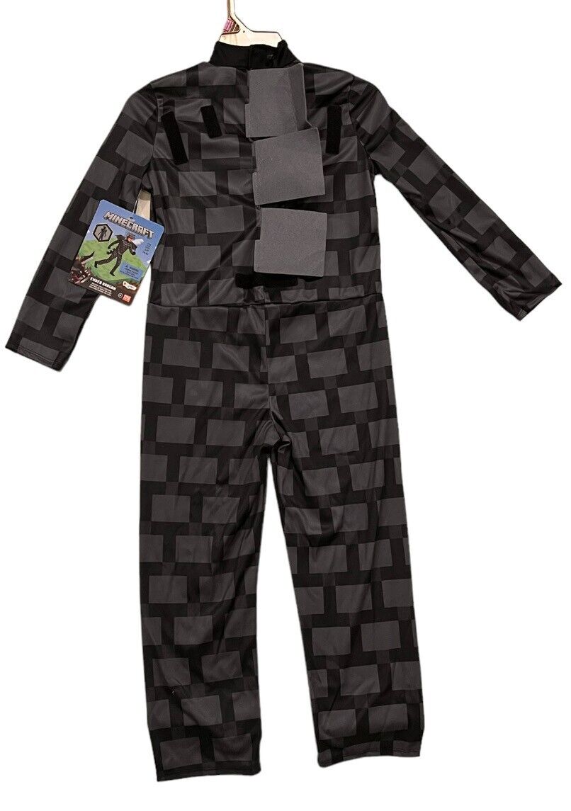 Childs Minecraft Ender Dragon Costume Jumpsuit size Medium 8-10