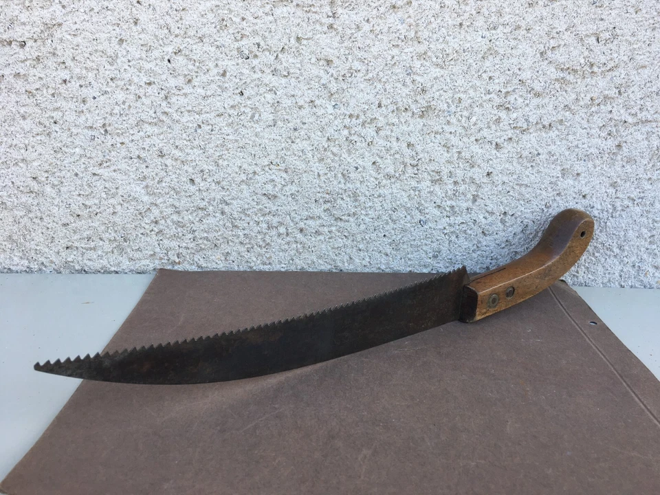 Ancienne scie à élaguer / arboriculture / Outils anciens / Collection - Photo 3/4