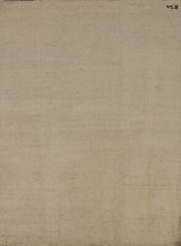 Handmade Gabbeh Solid Design Wool Modern Rug - Beige Ivories 5x6 Ft Handmade Gabbeh Solid Design Wool Modern Rug - Beige Ivories 5x6 Ft