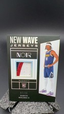 2024 Panini Noir Daron Holmes II RC New Wave Jerseys International /20 #15256 S