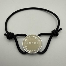 Avril Lavigne ROCKS Foundation Stretchy Bracelet Or Hair Tie Discontinued Rare