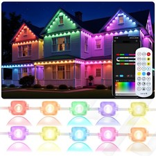 Permanent Outdoor RGBIC Eaves Lights Smart App Remote LED DIY Scene Modes Lamp