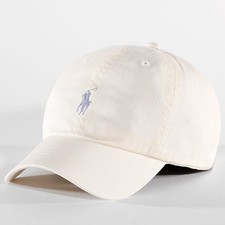 Polo Ralph Lauren Cotton Chino Baseball Cap Beige, Adjustable