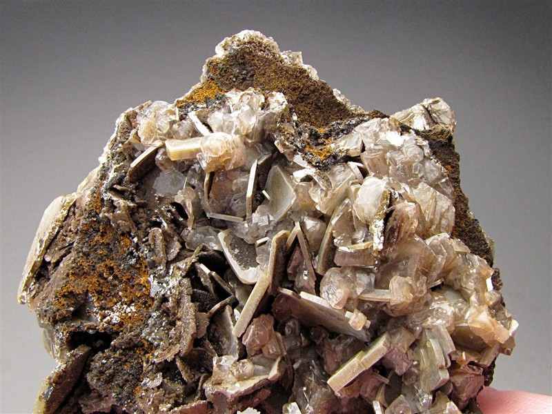 Wulfenite, Ojuela Mine, Mapimi, Durango, Mexico