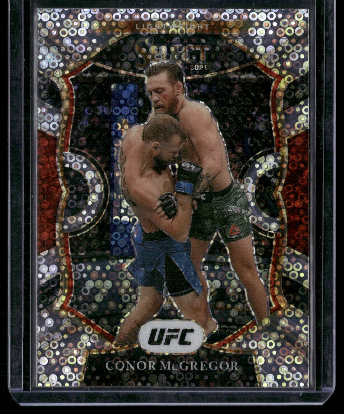 2021 Panini Select UFC #40 Conor McGregor Disco Prizms