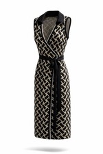 DVF x Target Wrap Maxi Dress XXL Black Geometric Print NWT