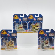 Jurassic World Dominion Uncaged Set of 4 Wild Pop Ups Dinosaurs Mattel 2021