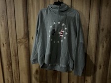 Under Armour Favorite Fleece Pullover Hoodie Womens 2XL Grey Logo Rival