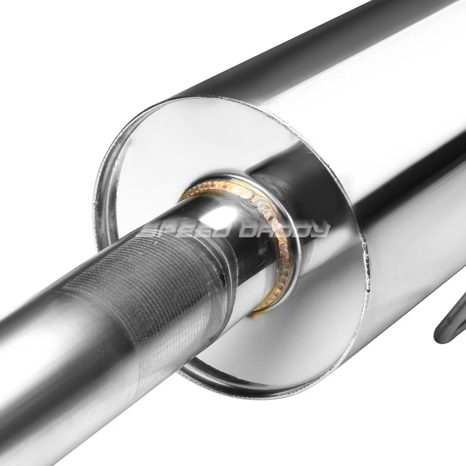 FOR 06-11 HONDA CIVIC EX/LX/DX FG1 R18 1.8 4" MUFFLER TIP RACING CATBACK EXHAUST - Image 3 of 4