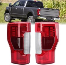 Pair LED Tail Light Assembly Compatible with Ford F250 F350 F450 Super Duty 2017