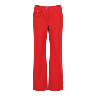 Genuine PEARLY GATES GOLF Womens Back Floral Pocket Bootcut Pants 