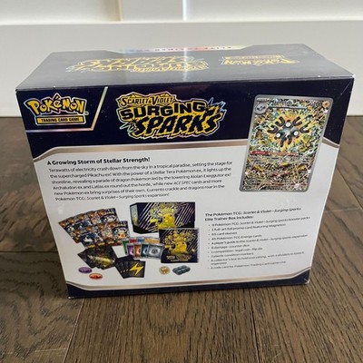 Pokemon TCG Surging Sparks Elite Trainer Box ETB Factory Sealed | eBay