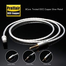 Preffair HIFI OCC USB Type C to 3.5mm 2.5mm 4.4mm Jack AUX Cable DAC Headphone