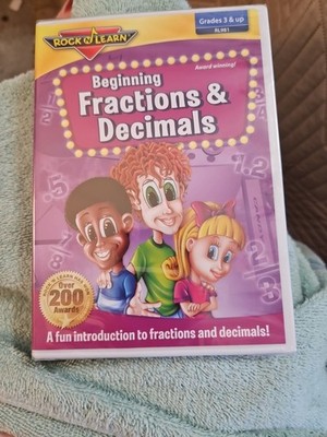 Rock N Learn: Beginning Fractions and Decimals (DVD)
