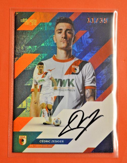 Ultimate Dropz FC Augsburg Fuggerstädter TC - Cedric Zesiger Autogramm 11/35