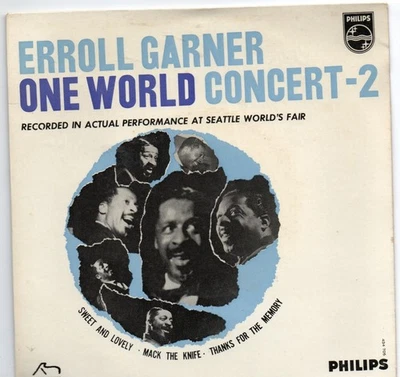 Philips   EP   -   ERROL GARNER  -  ONE WORLD CONCERT  2 - Bild 1 von 2