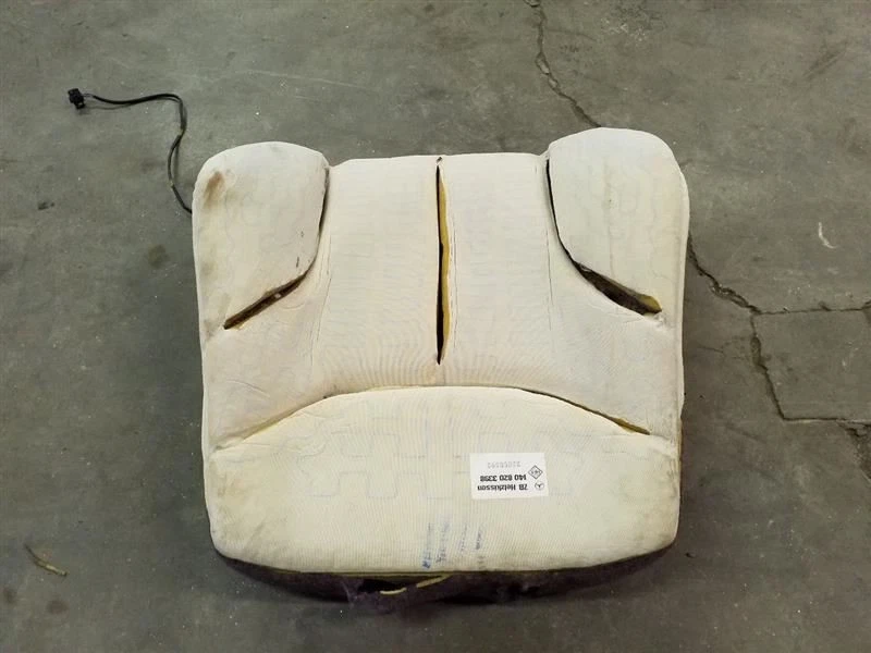 Cojín trasero asiento conductor delantero izquierdo con almohadilla térmica | Ajuste 92 93 Mercedes Benz 500SEL Foto 3 de 4