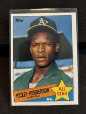 1985 Topps - All-Star Rickey Henderson #706
