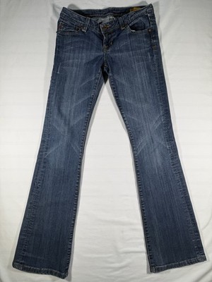 VTG Seven 7 Jeans Classic Flare Denim Blue - Womens Sz 26 Light