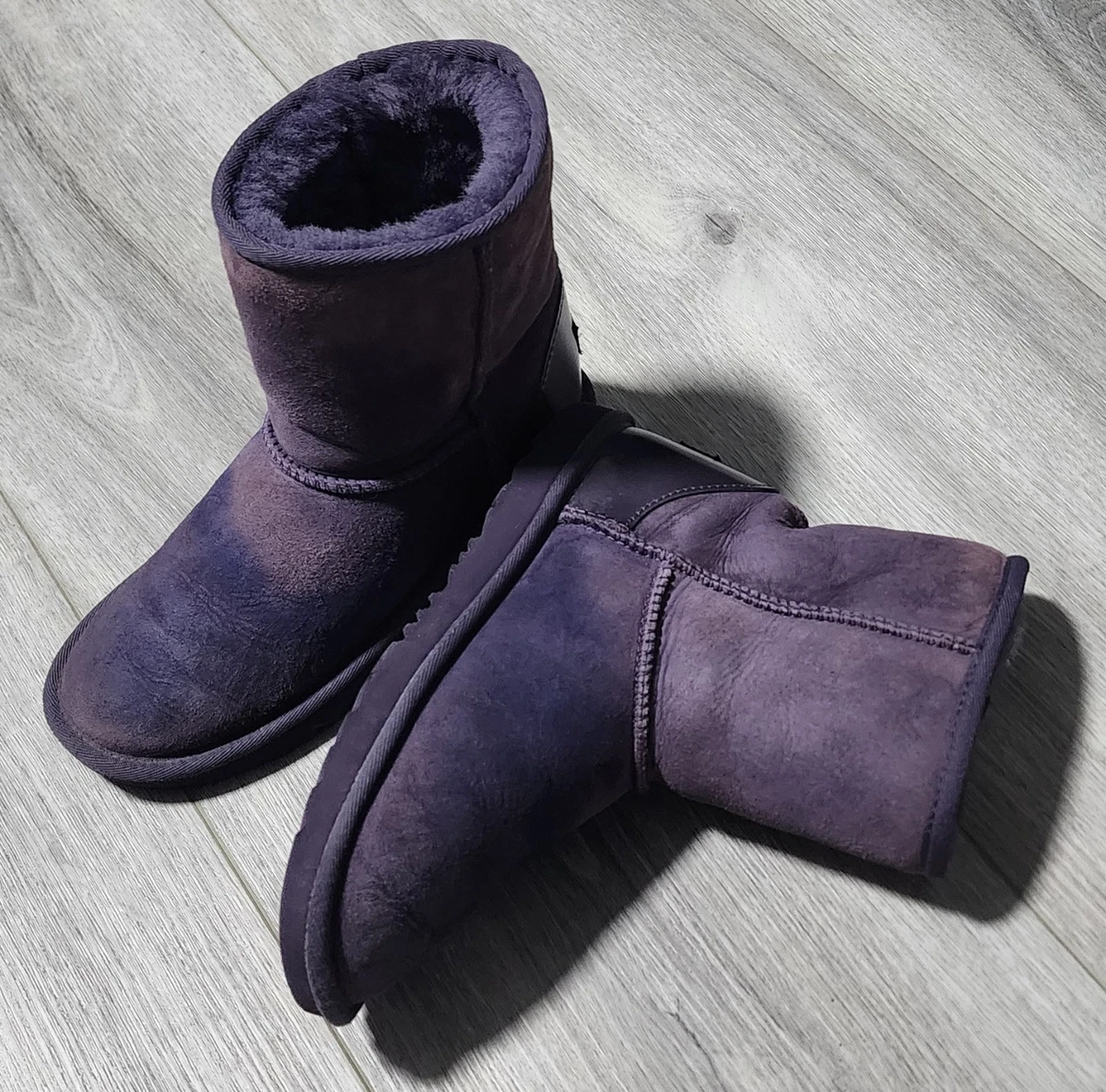 UGG Classic Short Purple Boots for Women for sale | eBay