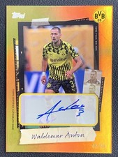 Waldemar Anton 2025 Topps Focus Borussia Dortmund Snapshot Gold Auto /50 #SNA-WA