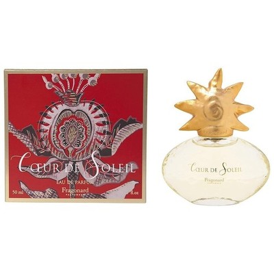 Fragonard Coeur de Soleil | Bergamot Rose Jasmine Amber | 50ml Eau de Parfum