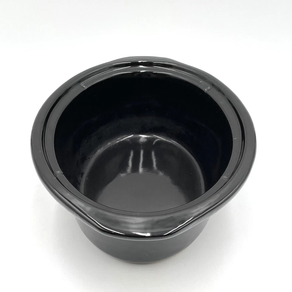 Olla de cocción lenta Crock Pot SCCPVP609-S tipo SC45 SOLO INSERTO DE OLLA DE CERÁMICA negra Foto 3 de 3