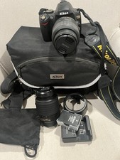 Lot Nikon D60 Camera  Nikon DX AF-S Nikkor 18-55mm And 55-200mm Lens For Parts