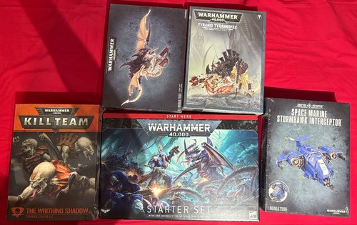 Warhammer 40K Starter Set Mega Bundle: Space Marines & Tyranids Mega Set