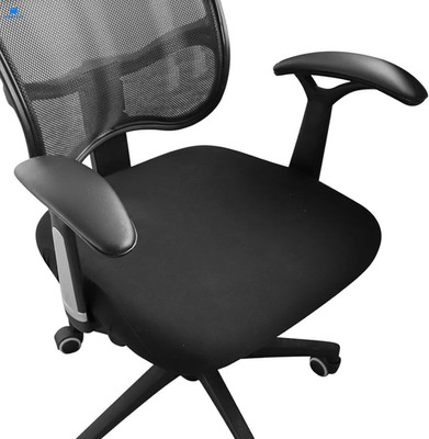 FORCHEER Office Chair Seat Covers Spandex Cover, Soft Black New 