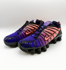 Nike Shox TL Court Purple/Hot Lava-Black AV3595-501 Men's Size