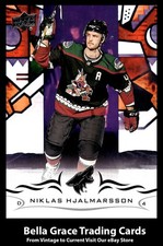2018 Upper Deck Base Niklas Hjalmarsson #259 Arizona Coyotes NHL Hockey Base Set