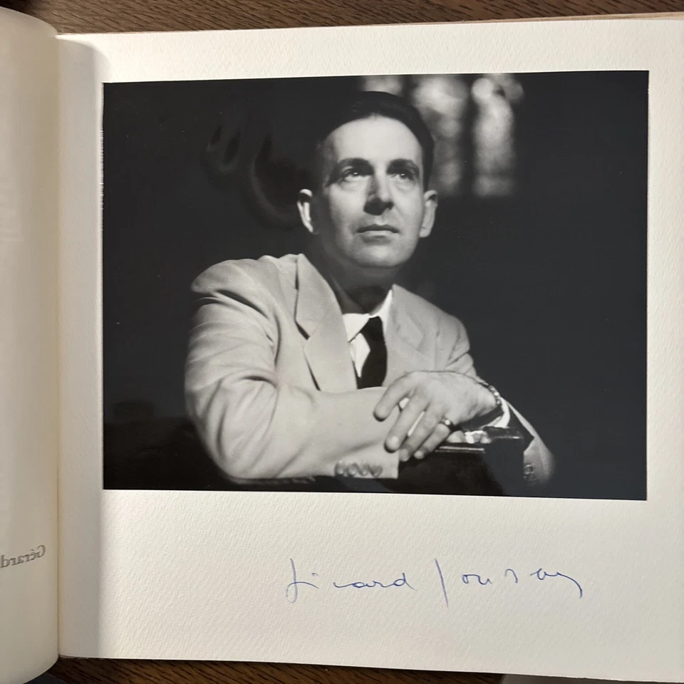 GERARD SOUZAY Chante Faure SIGNED, NUMBERED, Philips LTD ED LP. REAL PHOTO, NM/M - Image 2 of 4