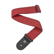 Planet Waves Polypropylene Guitar Strap, Red