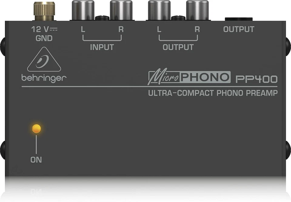 Behringer Microphono PP400 Preamplificatore Phono - Immagine 2 di 4