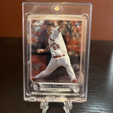 2022 Topps Chrome #USC107 Andre Pallante Rookie Card Cardinals. rookie card picture