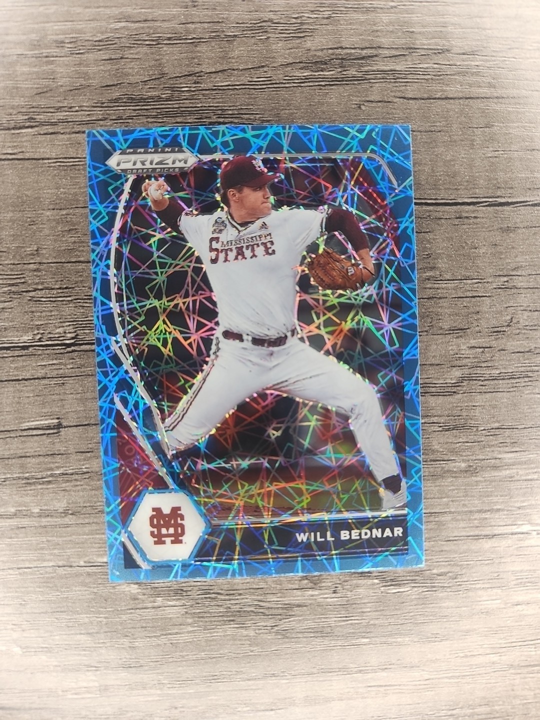 2021 Panini Prizm Draft Picks - Will Bednar #PDP14 Blue Velocity Prizm (RC)
