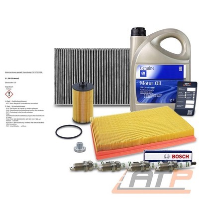 INSPEKTIONSPAKET FILTERSET FÜR OPEL ASTRA G 1.2 1.4 ASTRA H 1.4 1.6 1.8 J GTC