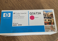 New Genuine HP Q2673A Magenta Toner Color LaserJet 3500 3550
