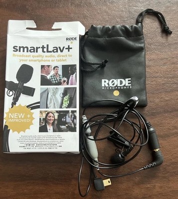 Rode smartLav+ Lavalier Microphone for iPhone and Smartphones